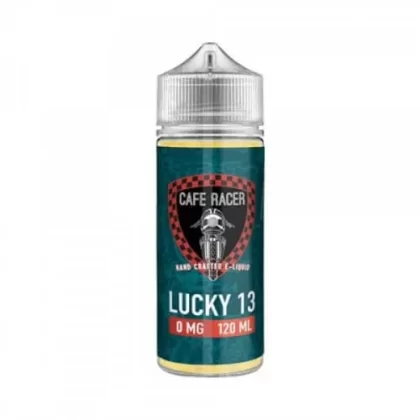 Cafe Racer – Lucky 13 E-Liquid – 120ML - Vape Product; Vape Product, Vape Product (55BA65)