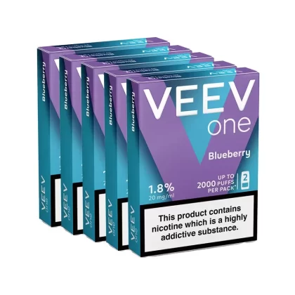 VEEV ONE Blueberry Pod Bundle (5 Packs) - Ejuicewarehouse