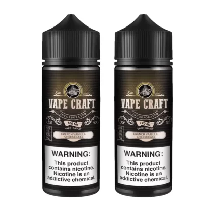 Vape Craft French Vanilla Cheesecake 2 Bottle Bundle - Vape Product, Vape Product (421CA2)