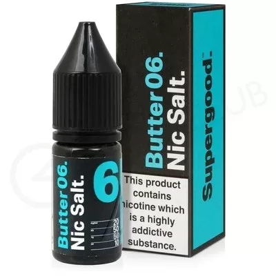 Butter 06 Nic Salt E-Liquid by Supergood - Ecigpremium