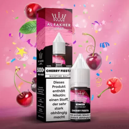 Al Fakher Liquid – Cherry Fiesta - Vapebazar