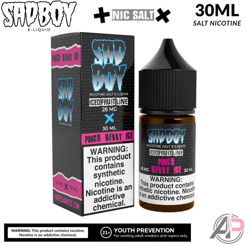 Sadboy Punch Berry Ice Salt Nicotine 30mL
