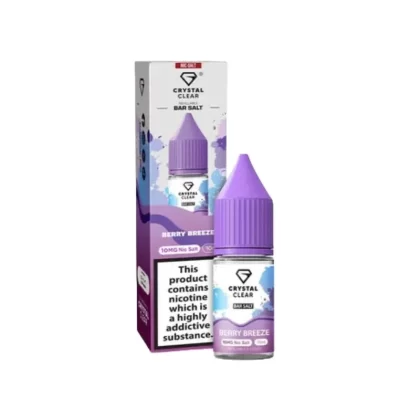 Crystal Clear Bar Salt Berry Breeze E Liquid 10ml