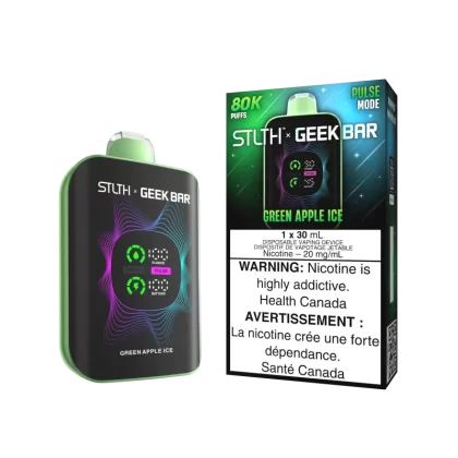 STLTH x GEEK BAR - Green Apple Ice - 20 mg/mL (wholeseller) - Excise ON, 20 mg/mL (wholeseller) - Excise AB