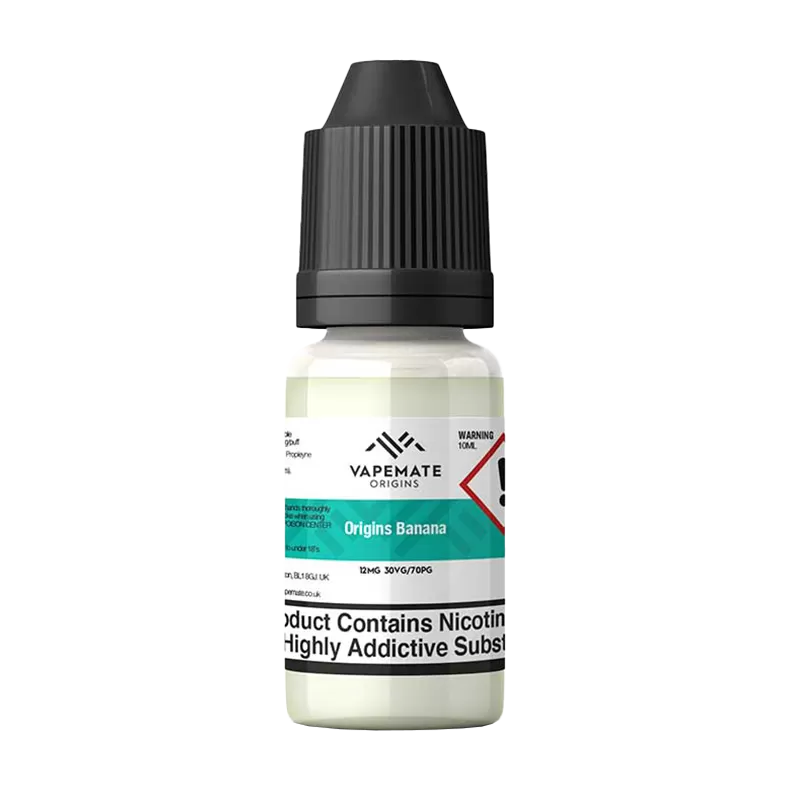 Vapemate Origins Banana 10ml - 18mg - Vape Product (CD6A03)