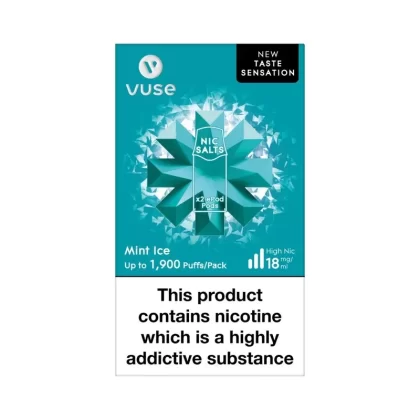 Vuse ePod Taste Sensation Mint Ice Pods (2 Pack) - Strength#18mg (3801E0) (3801E0)