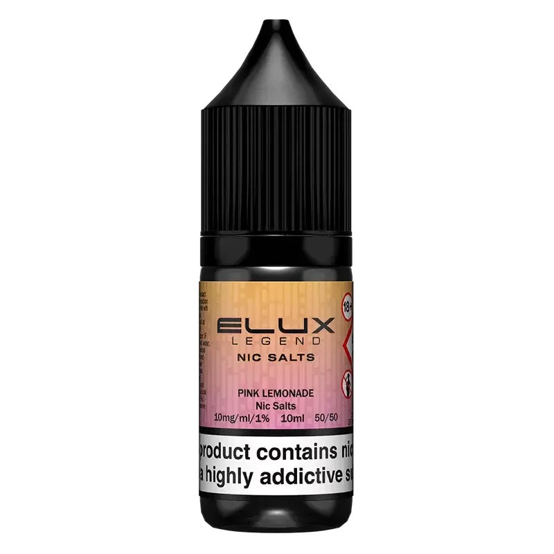 Elux Pink Lemonade Nic Salt Vape Juice 10ml