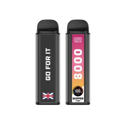 Skipper Turbo Disposable Vape – Raspberry Grapefruit Lemon Ice 50mg (10000Puffs) - Vapebazaar Pk