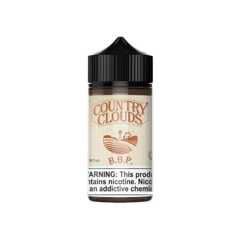 Country Clouds - Banana Bread Puddin' - 100ML E-Liquid - 0MG