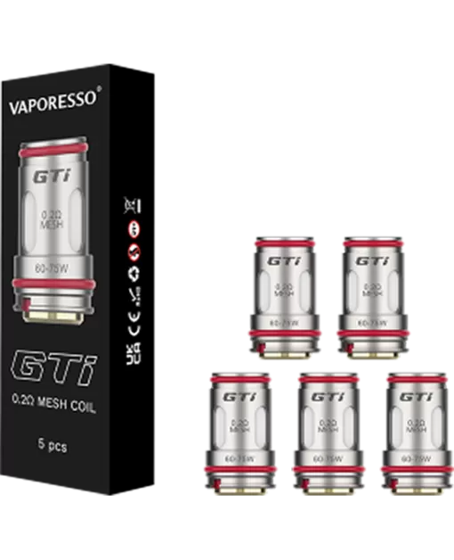VAPORESSO GTI REPLACEMENT COILS DUBAI UAE - Vapesmokezone