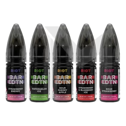 Riot Squad BAR EDTN 10 ml Nikotinsalze – 10 mg – Flavour Burst Collection (50VG/50PG)