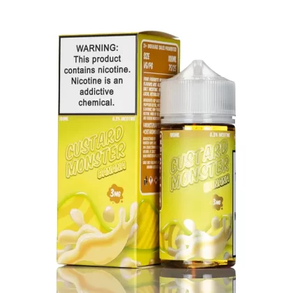 Custard Monster - Banana - 100mL - 3mg