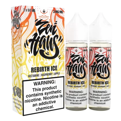 Rebirth ICE by ZEN HAUS E-Liquid 2X 60ml - 3MG