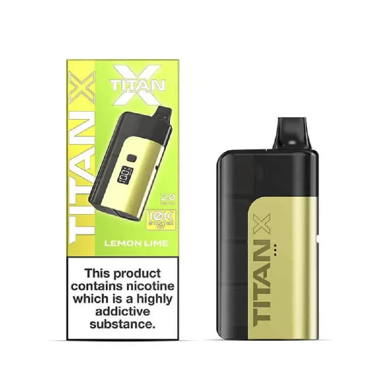 Titan X Prefilled Pod Kit Lemon Lime - Nicotine Strength#20mg