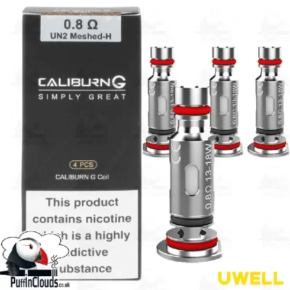 Uwell Caliburn G Coils (4 Pack) - Eliquidsupply