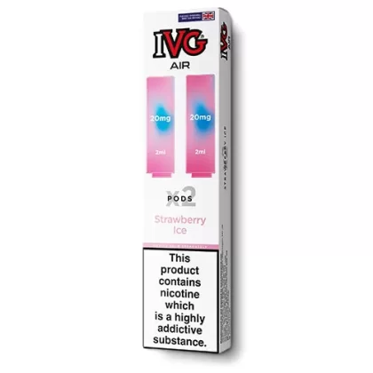 Strawberry Ice Air Pods by IVG - Ecigarettedirect Co