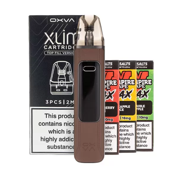 OXVA Xlim Pro 3 Pod Kit Bundle - Sky Blue / 1.2ohm - Image 2