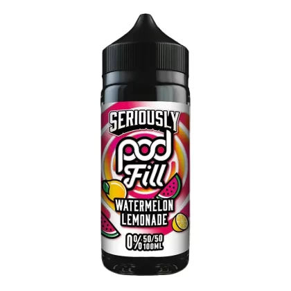 Watermelon Lemonade By Seriously Pod Fill 100ml Shortfill