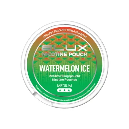 Watermelon Ice Nicotine Pouches by Elux - 10mg per Pouch, 14mg per Pouch