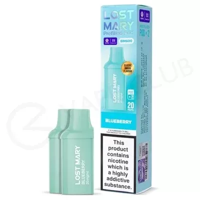 Blueberry Lost Mary BM600 Prefilled Pods - Ecigpremium