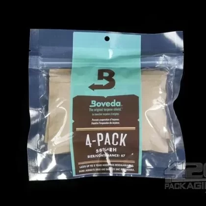 Boveda Humidity Packs 58% (67 gram) 4-Bag - Ejuicewarehouse