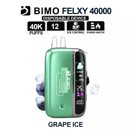 BIMO Felxy 40000 Kit – Grape Ice - Ozvapeone