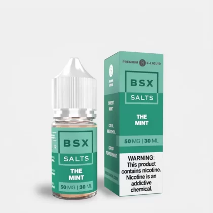 The Mint – BSX Salt Series – 30mL Nic Salt Mint Vape Juice