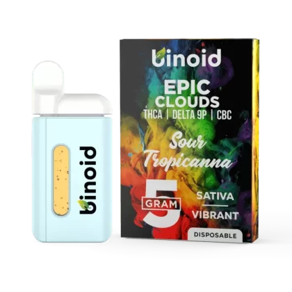 Epic Clouds 5 Gram Disposable Vape – Sour Tropicanna - Vape Store