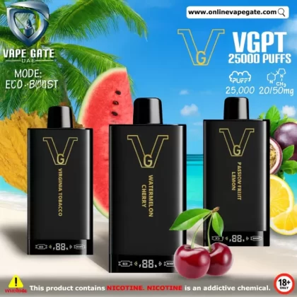 VGPT 25K Disposable Vape (25,000 Puffs) - 50 mg / Peach Mango Watermelon