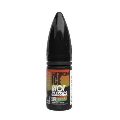Watermelon Ice Hybrid Salt E-Liquid by Riot Squad (10ml) - 5mg