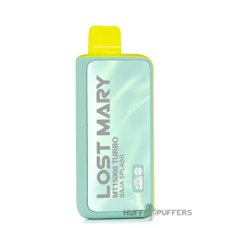 Lost Mary MT15000 Turbo Disposable Vape - Flavor#Baja Splash>Blue Crushed Berries>Blue Razz Dragonfruit>Blue Razz Ice>Dr.Cherry>Strawmelon Peach>Winter Mint>Banana Cake>Grape Apple>Grapefrui