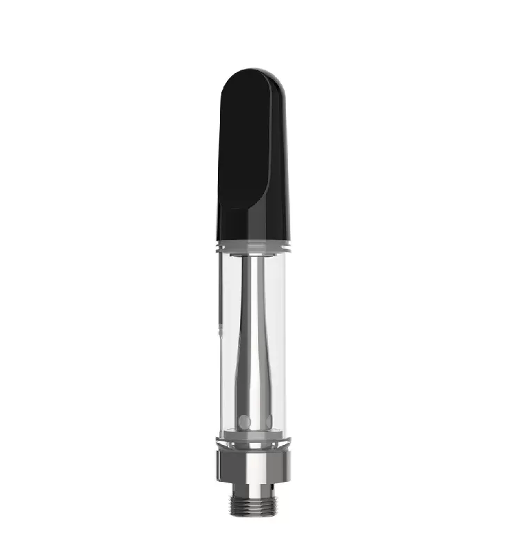 CCELL | TH2-EVO Glass Vape Cartridge with Black Plastic Mouthpiece | 1mL – Snap Fit – 100 Count