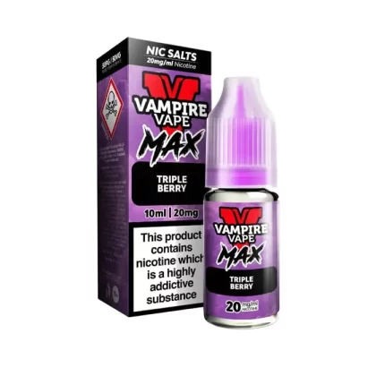 Triple Berry Nic Salt E-Liquid by Vampire Vape Max - Ukecigstore
