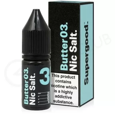 Butter 03 Nic Salt E-Liquid by Supergood - Ecigpremium