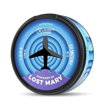 Freezing Ice Lost Mary Airplane Mode Nicotine Pouches - Vape Product, Vape Product