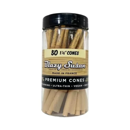 Blazy Susan | Unbleached Cones | 1 1/4 | 50ct