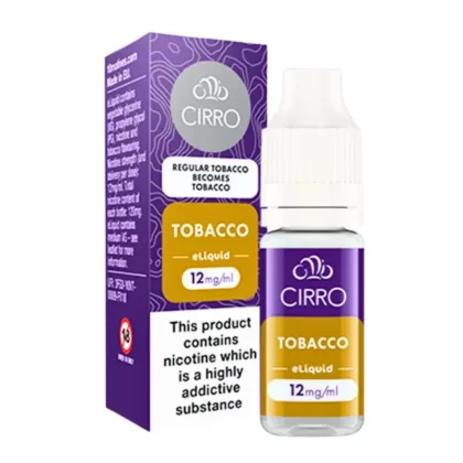 Tobacco E-Liquid by Cirro (10ml) - 12mg