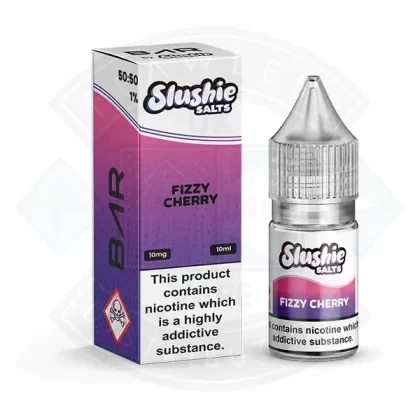Bar By Slushie Fizzy Cherry 10ml - Strength#10mg>20mg