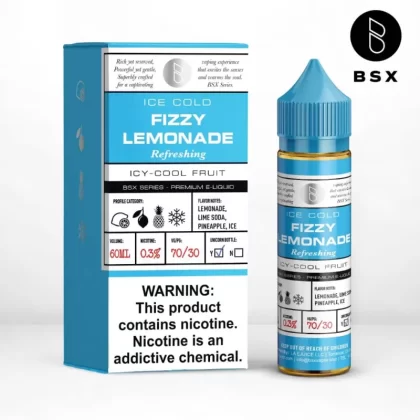Glas BSX Fizzy Lemonade eJuice - Vape Product; Vape Product, Vape Product (90BDD0) (90BDD0)