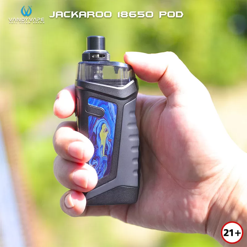 Vandy Vape Jackaroo 18650 Pod Kit 70W - Gilding - Image 3