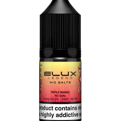 Elux Legend Triple Mango Nic Salt Vape Juice - 5mg