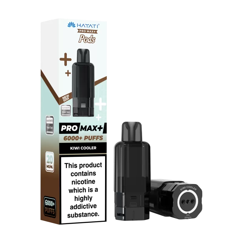 Kiwi Cooler Hayati Pro Max+ Refill Pack - Ecigwizard