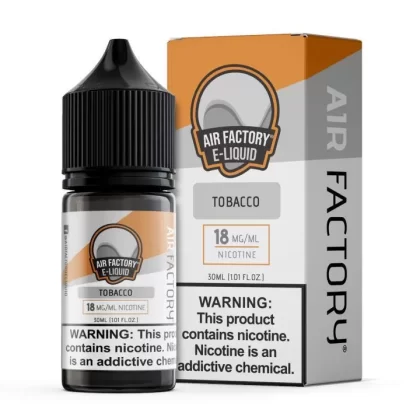 Tobacco by Air Factory Salt eJuice 30mL - 36MG