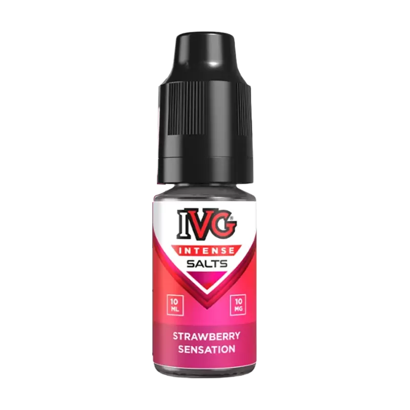 Strawberry Sensation Nic Salt by IVG Intense - Vapeshop Co