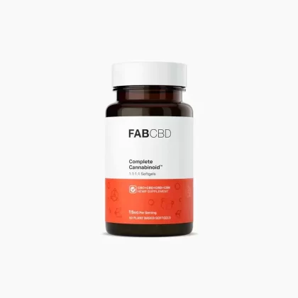 FAB CBD Complete Cannabinoid CBD Softgels
