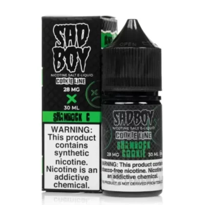 Shamrock Cookie Nicotine Salt by SadBoy - Vape Product; Vape Product