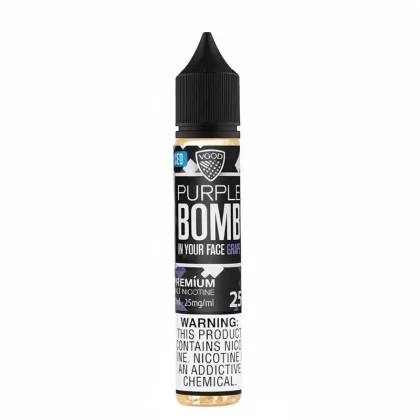 VGOD SaltNic Iced Purple Bomb 30mL Salt Nicotine - Vape Product, Vape Product