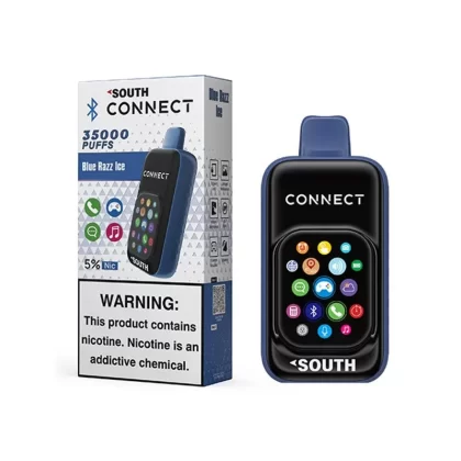 South Connect 35K Bluetooth Disposable Vape 35000 Puffs - Up to 35,000 puffs; 900mAh