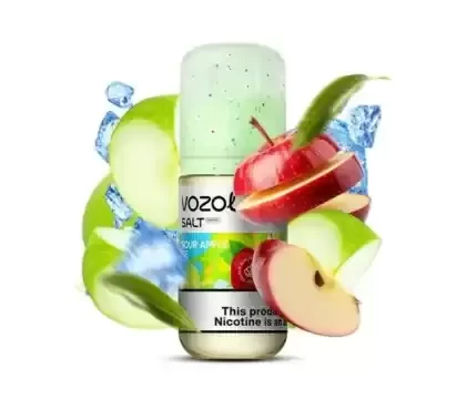 VOZOL PRIME SOUR APPLE ICE SALT VAPE ELIQUID - Elegantvapestore