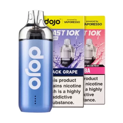 Vaporesso Dojo Blast 10K Prefilled Pod Kit Bundle - Double Apple
